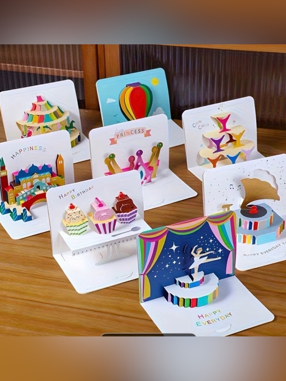 Pop-Up Birthday Card Your Choice